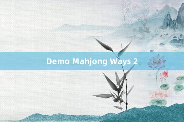 Demo Mahjong Ways 2